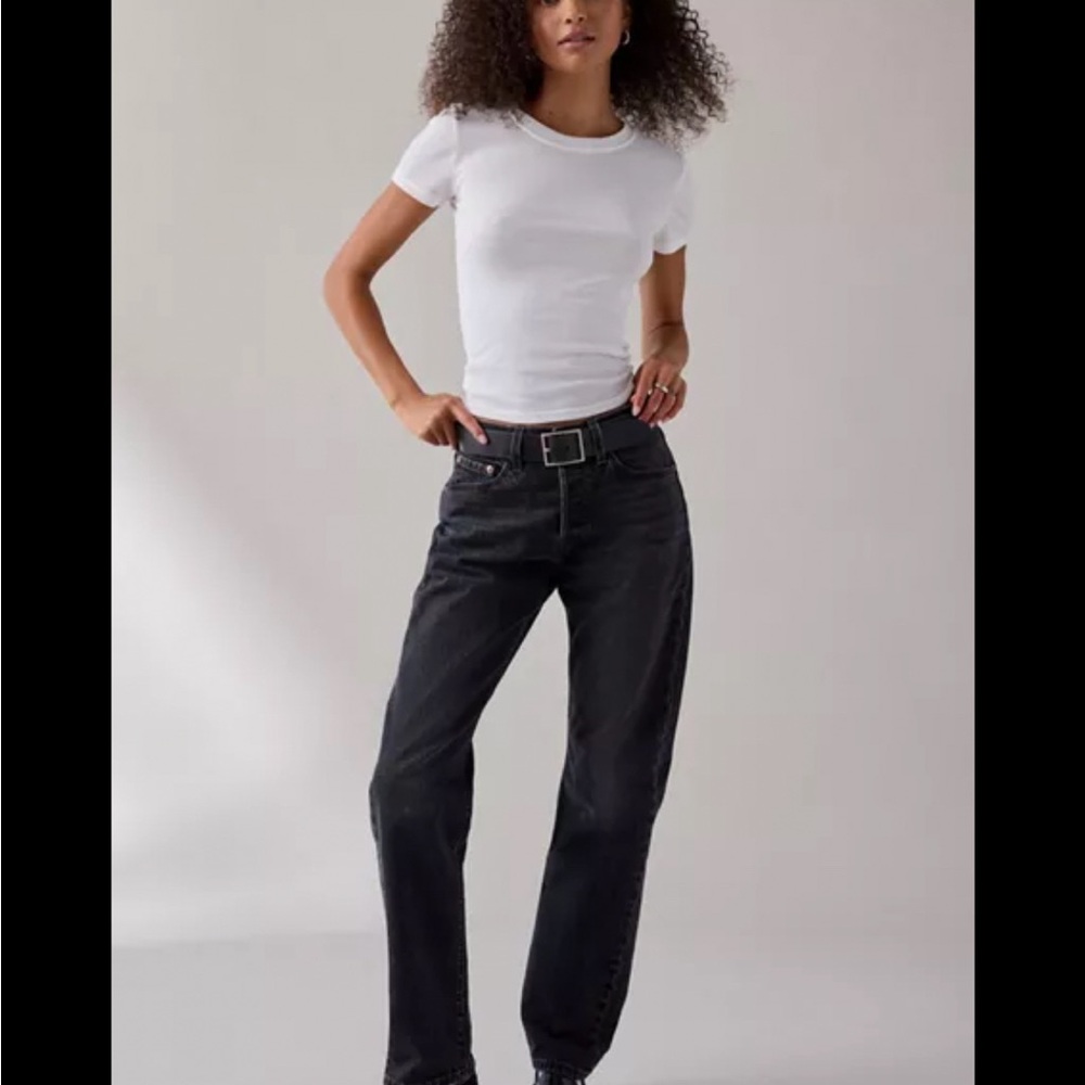 BDG Black Highwaisted Cowboy Jeans